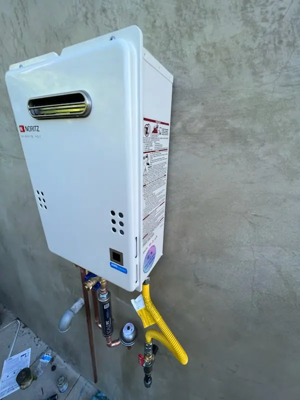 Tankless water heater installation for Farmers Mills homes